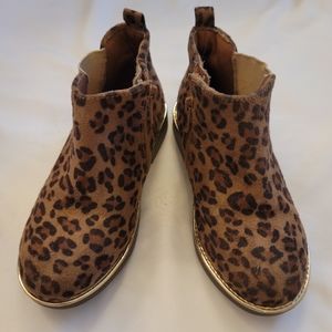 Leopard  ankle boots